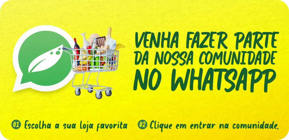 Venha fazer parte da nossa comunidade no Whatsapp
