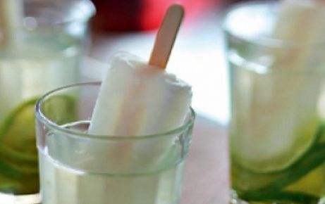 Caipiroska com picolé